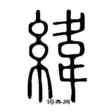 緯說文解字|說文解字「緯」